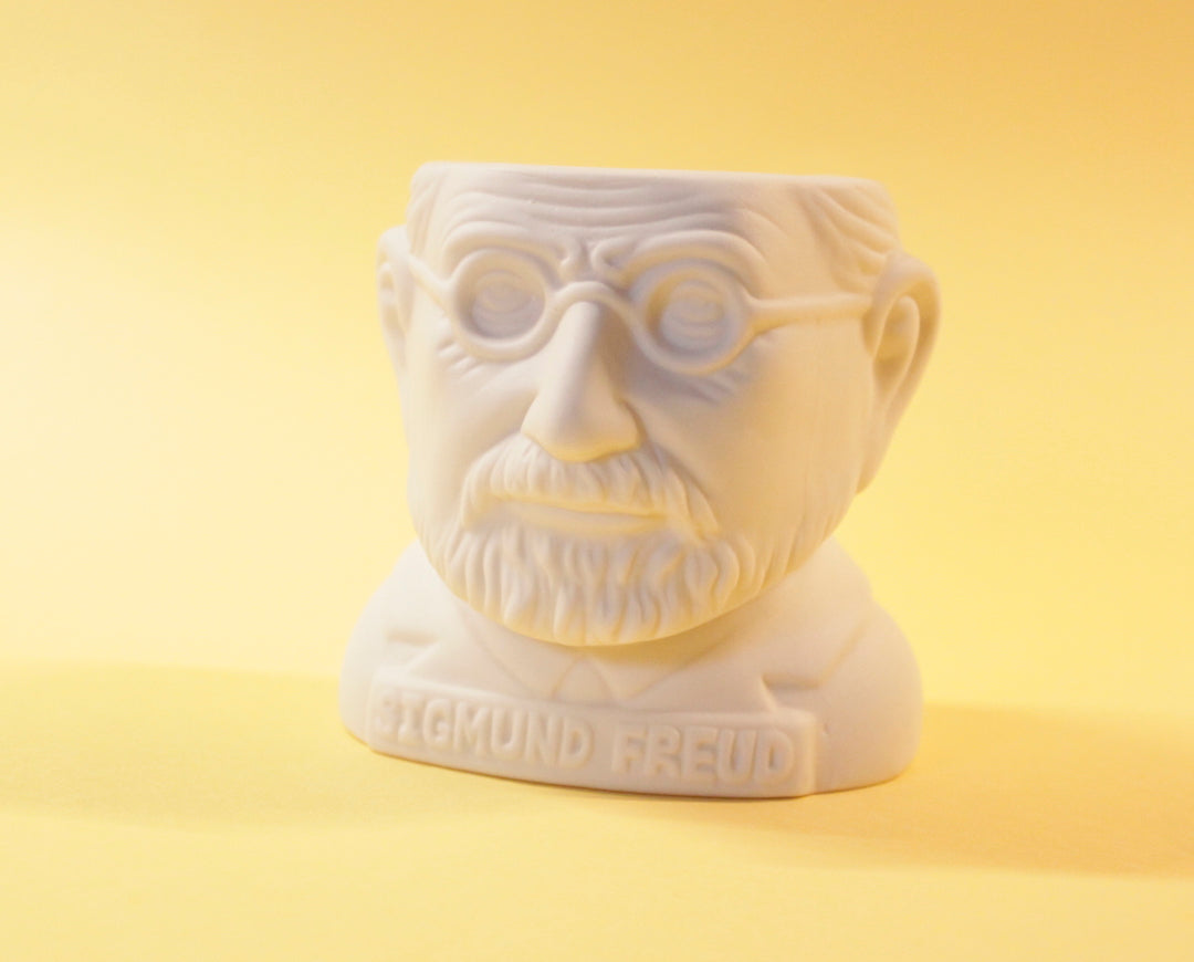 Vaso con la testa di Sigmund Freud